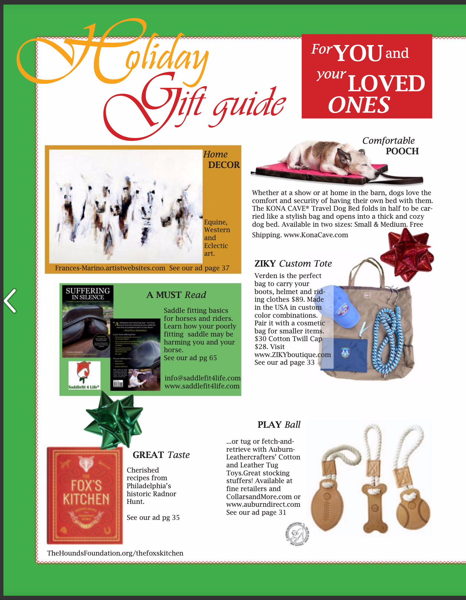 KONA CAVE® The Best Dog Bed in The Barn - HOLIDAY GIFT IDEA from Elite Equestrian Magazine