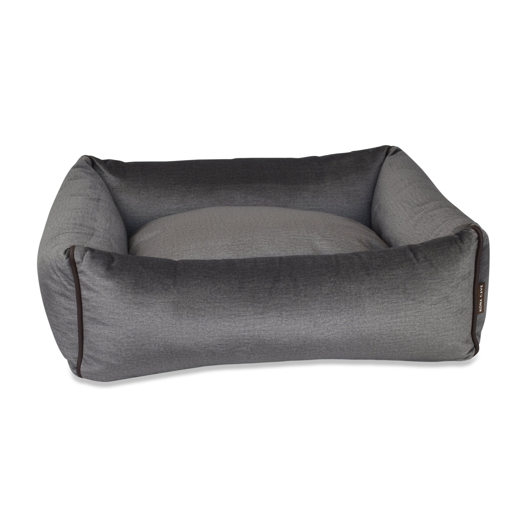 KONA CAVE® Luxury Dog Beds In Elegant and Durable Velvet Fabrics