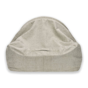 Sleepy Fox® luxury hundehöhle / katzenhöhle cave dog / cat bed in cream velvet. Patented design with air-vent to be sure your pet gets enough air under the covers. 